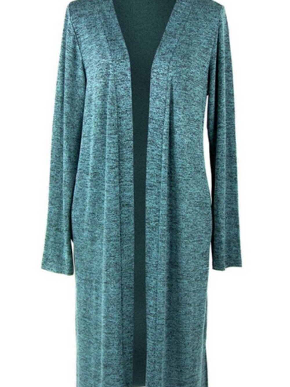 NEW in Pouch Bag Hello Mello Women's Heather Knit Cardigan Mint Womens S 4-6